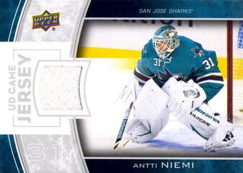 2013-14 Upper Deck - UD Game Jerseys #GJ-AN Antti Niemi Front