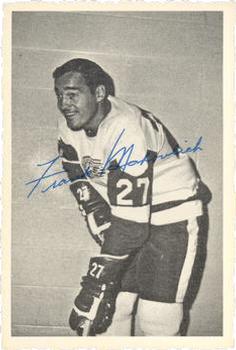 1970-71 O-Pee-Chee - Deckle Edge Photos #17 Frank Mahovlich Front