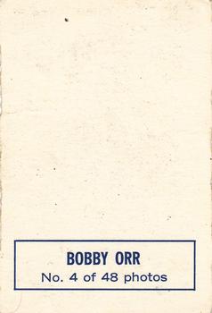 1970-71 O-Pee-Chee - Deckle Edge Photos #4 Bobby Orr Back