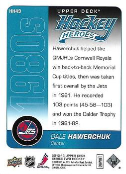 2013-14 Upper Deck - Hockey Heroes: 1980s #HH49 Dale Hawerchuk Back