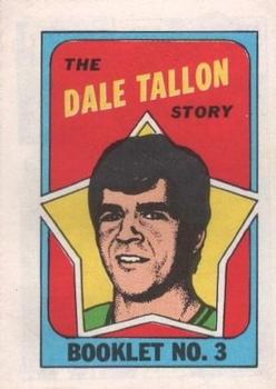 1971-72 O-Pee-Chee - Booklets #3 Dale Tallon Front