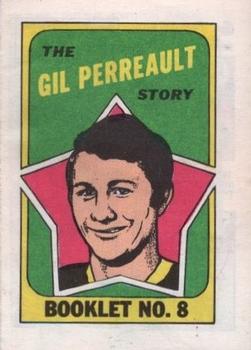 1971-72 O-Pee-Chee - Booklets #8 Gilbert Perreault Front