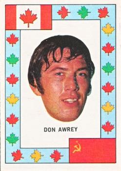 1972-73 O-Pee-Chee - Team Canada #NNO Don Awrey Front