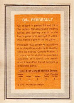 1972-73 O-Pee-Chee - Team Canada #NNO Gilbert Perreault Back