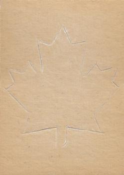 1972-73 O-Pee-Chee - Team Logos #NNO Toronto Maple Leafs Back