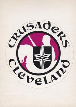 1972-73 O-Pee-Chee - Team Logos #NNO Cleveland Crusaders Front
