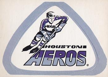 1972-73 O-Pee-Chee - Team Logos #NNO Houston Aeros Front