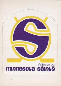 1972-73 O-Pee-Chee - Team Logos #NNO Minnesota Fighting Saints Front