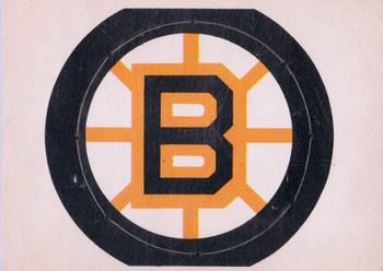 1972-73 O-Pee-Chee - Team Logos #NNO Boston Bruins Front