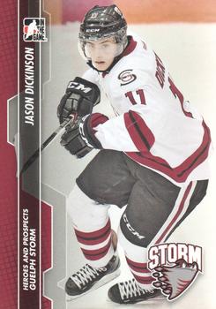 2013-14 In The Game Heroes and Prospects #6 Jason Dickinson Front