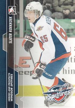 2013-14 In The Game Heroes and Prospects #32 Slater Koekkoek Front