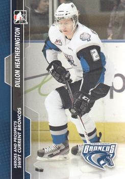 2013-14 In The Game Heroes and Prospects #58 Dillon Heatherington Front