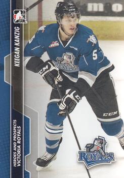 2013-14 In The Game Heroes and Prospects #61 Keegan Kanzig Front