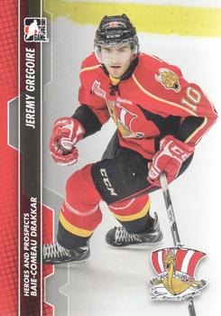 2013-14 In The Game Heroes and Prospects #64 Jeremy Gregoire Front