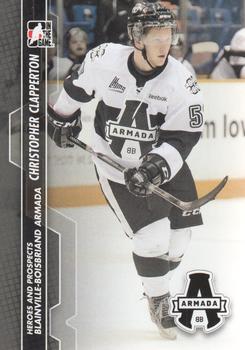 2013-14 In The Game Heroes and Prospects #66 Christopher Clapperton Front