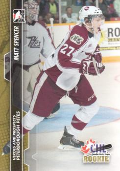 2013-14 In The Game Heroes and Prospects #104 Matt Spencer Front