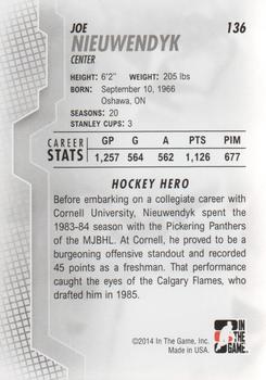 2013-14 In The Game Heroes and Prospects #136 Joe Nieuwendyk Back