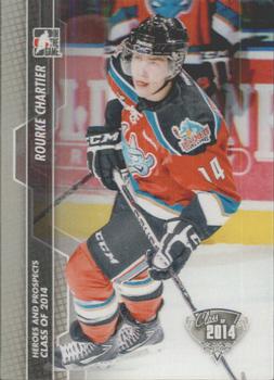 2013-14 In The Game Heroes and Prospects #163 Rourke Chartier Front
