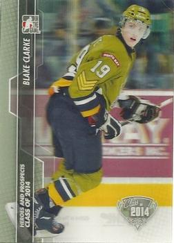 2013-14 In The Game Heroes and Prospects #176 Blake Clarke Front