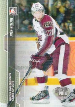 2013-14 In The Game Heroes and Prospects #180 Nick Ritchie Front