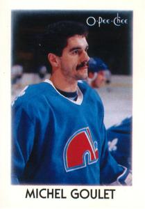 1987-88 O-Pee-Chee Minis #12 Michel Goulet Front