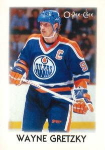 1987-88 O-Pee-Chee Minis #13 Wayne Gretzky Front