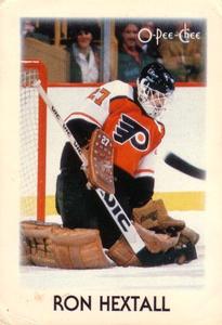1987-88 O-Pee-Chee Minis #16 Ron Hextall Front