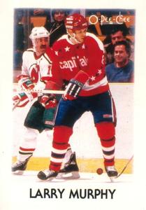 1987-88 O-Pee-Chee Minis #31 Larry Murphy Front