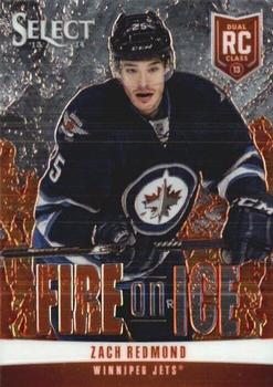 2013-14 Panini Select - Fire on Ice Rookies #FR-40 Zach Redmond Front