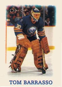 1988-89 O-Pee-Chee Minis #1 Tom Barrasso Front