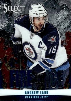 2013-14 Panini Select - Fire on Ice Stars Blue #FS-40 Andrew Ladd Front
