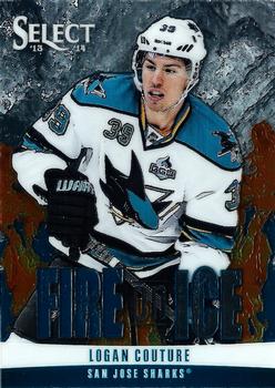 2013-14 Panini Select - Fire on Ice Stars Blue #FS-30 Logan Couture Front