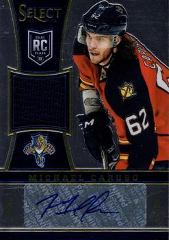 2013-14 Panini Select - Rookie Jersey Autographs #221 Michael Caruso Front