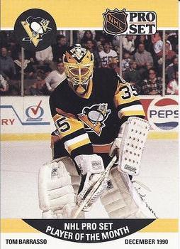 1990-91 Pro Set - Player of the Month #P1 Tom Barrasso Front