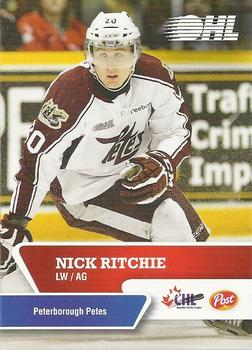 2013-14 Post CHL #NNO Nick Ritchie Front