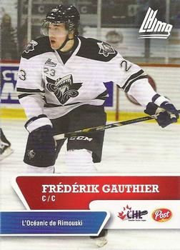 2013-14 Post CHL #NNO Frederik Gauthier Front