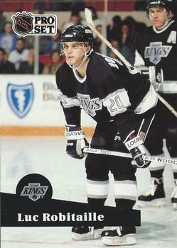 1991-92 Pro Set - NHL Awards Special #AC9 Luc Robitaille Front