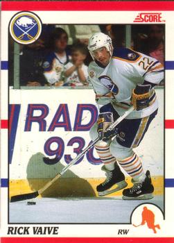 1990-91 Score Canadian #103 Rick Vaive Front