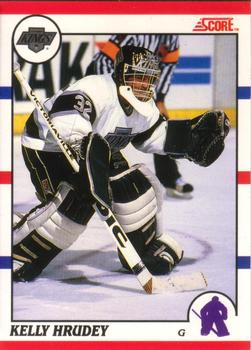 1990-91 Score Canadian #115 Kelly Hrudey Front