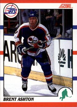 1990-91 Score Canadian #31 Brent Ashton Front