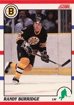 1990-91 Score Canadian #72 Randy Burridge Front
