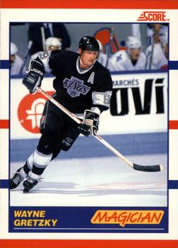 1990-91 Score Canadian #338 Wayne Gretzky Front