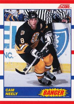 1990-91 Score Canadian #340 Cam Neely Front