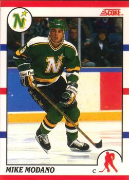 1990-91 Score Canadian #120 Mike Modano Front