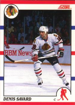 1990-91 Score Canadian #125 Denis Savard Front