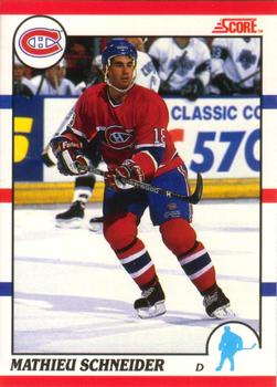 1990-91 Score Canadian #127 Mathieu Schneider Front