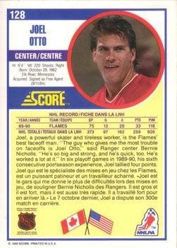 1990-91 Score Canadian #128 Joel Otto Back
