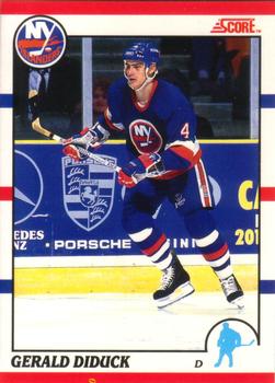 1990-91 Score Canadian #139 Gerald Diduck Front