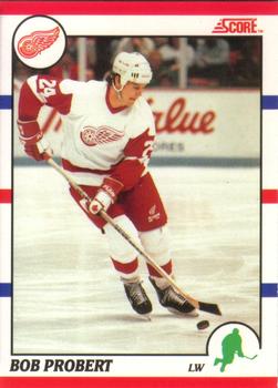 1990-91 Score Canadian #143 Bob Probert Front