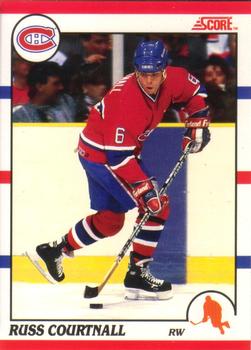 1990-91 Score Canadian #148 Russ Courtnall Front